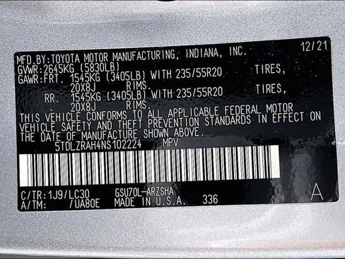 Used 2022 Toyota Highlander XSE image 16