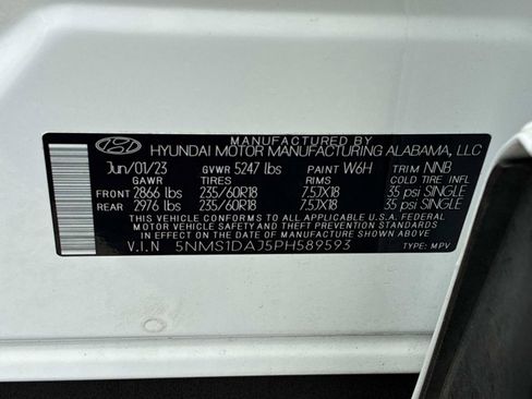 Used 2023 Hyundai Santa Fe SE AWD/4WD image 23