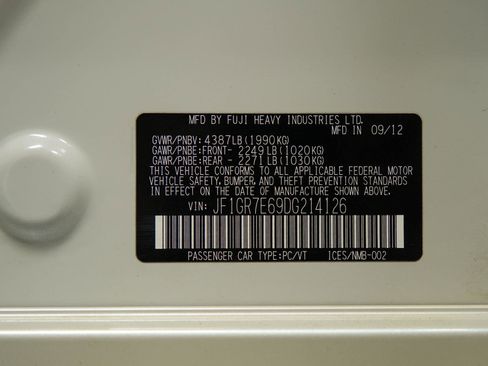 Used 2013 Subaru Impreza WRX Hatchback image 29