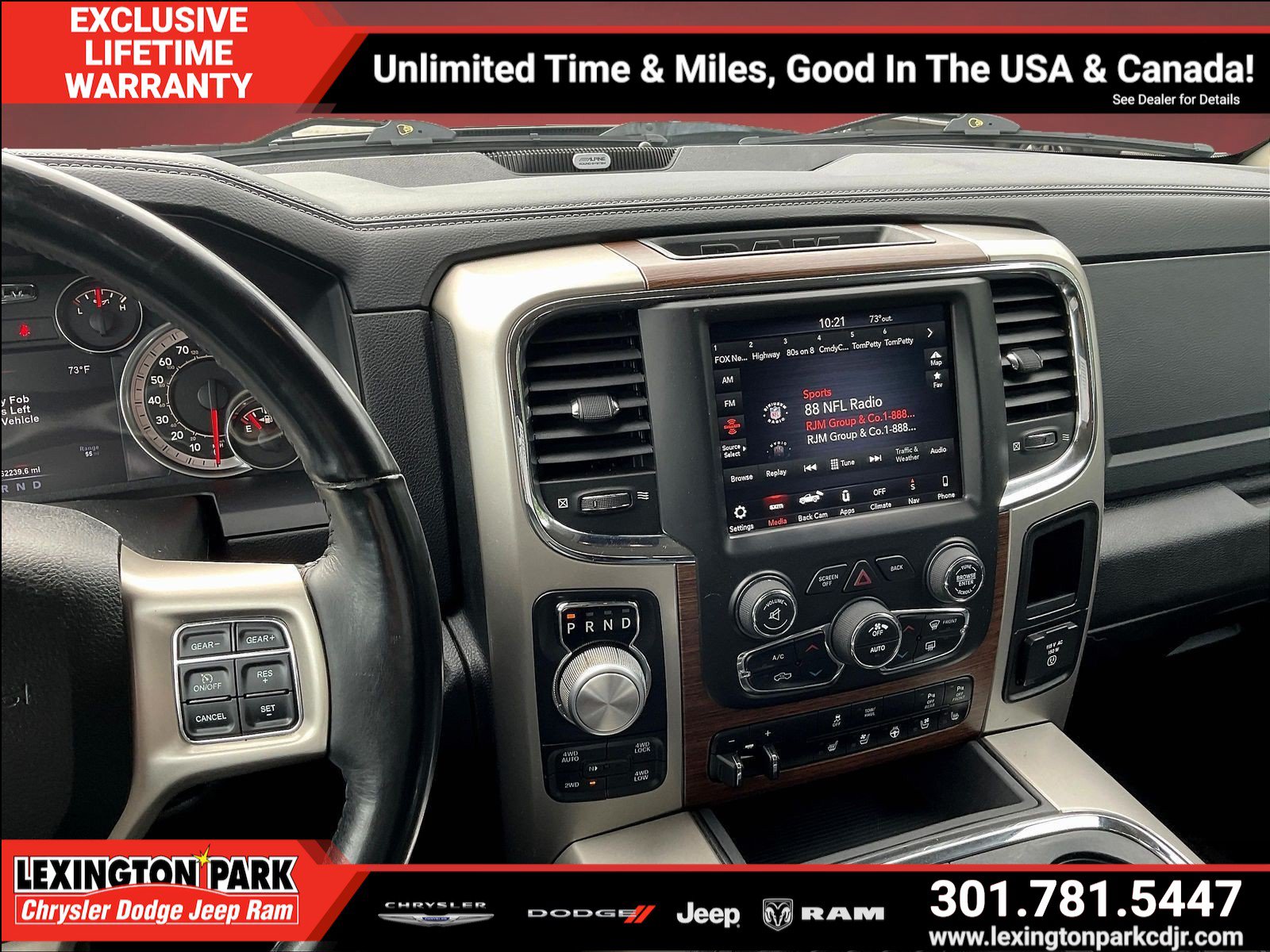 Used 2018 RAM 1500 Laramie w/ Convenience Group AWD/4WD image 10