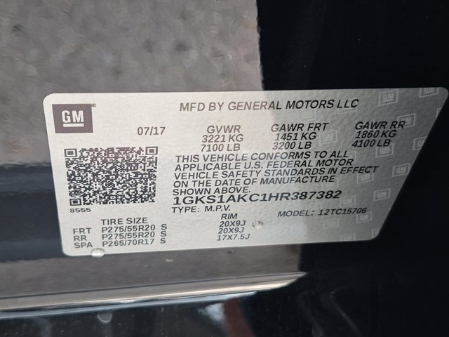 Used 2017 GMC Yukon SLE w/ SLE Value Package RWD image 15