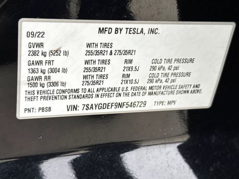 Used 2022 Tesla Model Y Performance AWD/4WD image 28