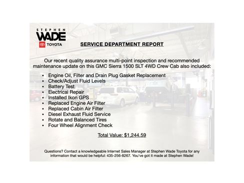 Used 2024 GMC Sierra 1500 SLT w/ SLT Convenience Package AWD/4WD image 4