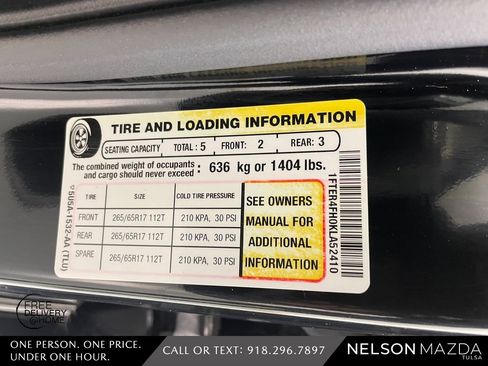 Used 2019 Ford Ranger Lariat w/ Equipment Group 501A Mid image 54