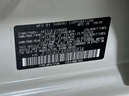 Used 2024 Subaru Crosstrek 2.0i Premium image 12