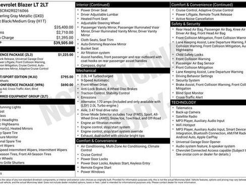 Used 2024 Chevrolet Blazer LT w/ Convenience Package FWD image 15