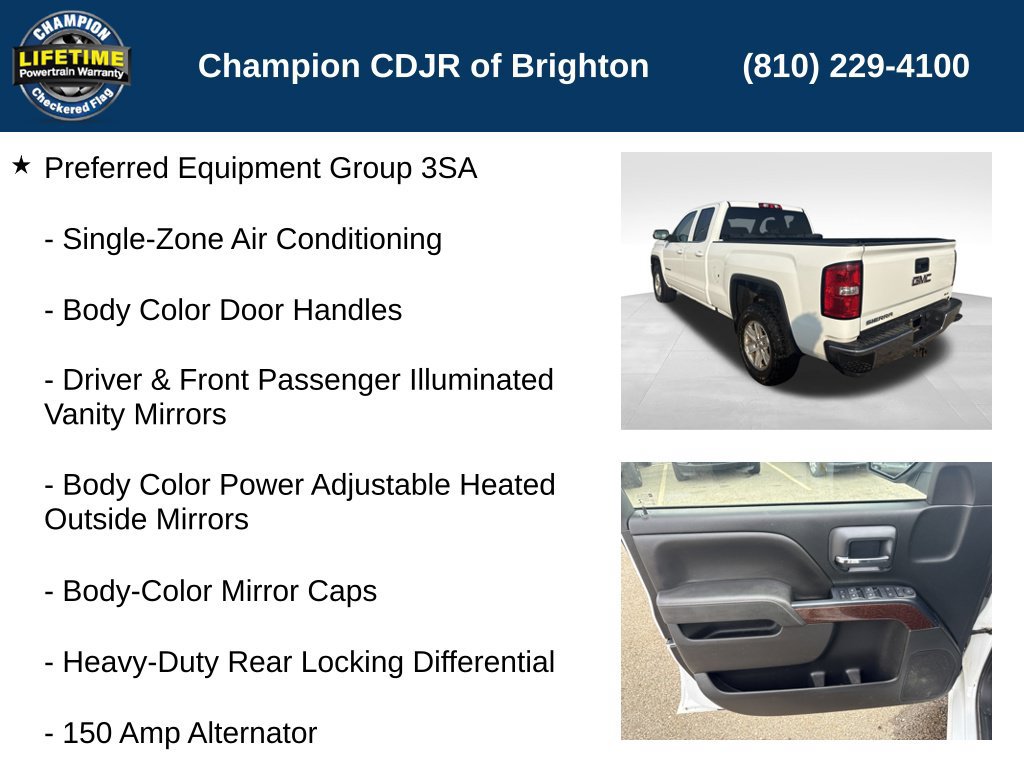 Used 2018 GMC Sierra 1500 SLE AWD/4WD image 14