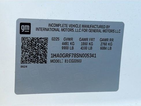 New 2025 Chevrolet Express 3500 w/ Power Convenience Package image 22