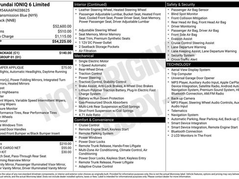 Certified 2023 Hyundai Ioniq 6 Limited w/ Cargo Package RWD image 28