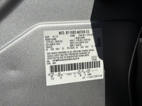Used 2019 Ford Edge SE w/ Cargo Accessory Package AWD/4WD image 38