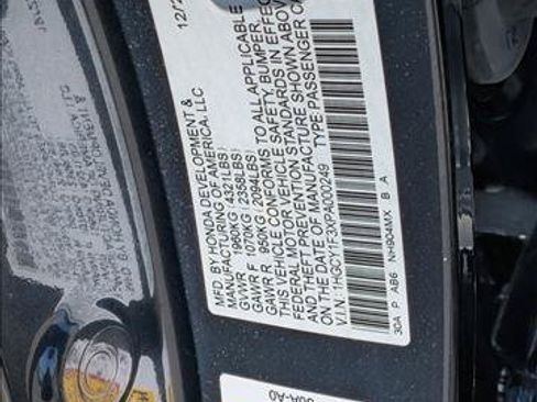Certified 2023 Honda Accord EX image 25