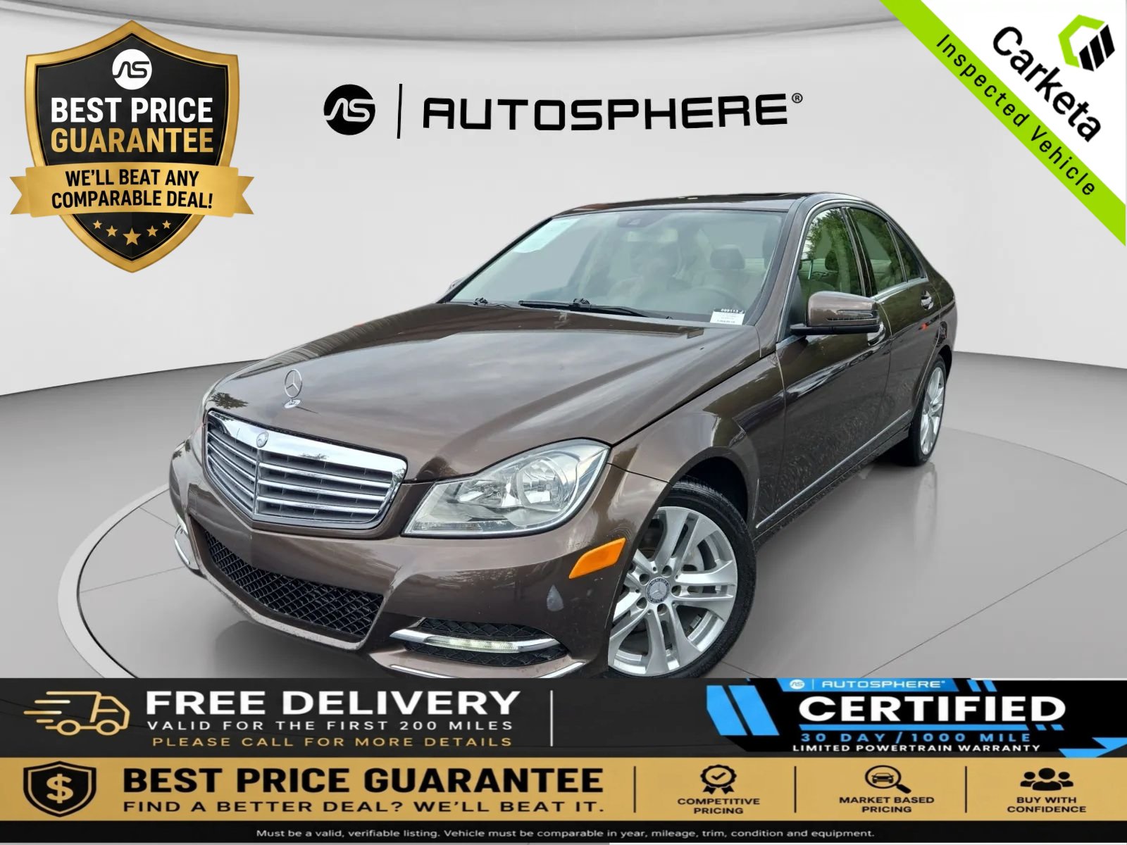 Used 2013 Mercedes-Benz C 250 Sedan image 1