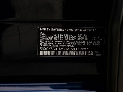 Used 2021 BMW X7 M50i w/ Dynamic Handling Package AWD/4WD image 67