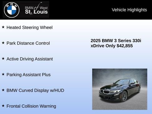 Used 2025 BMW 330i xDrive 330i xDrive w/ M Sport Package image 24