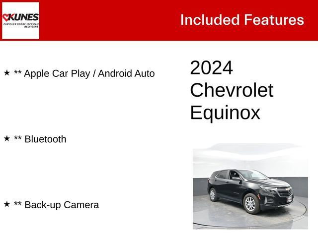 Used 2024 Chevrolet Equinox LT AWD/4WD image 3