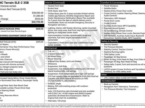 Used 2017 GMC Terrain SLE w/ Convenience Package image 2