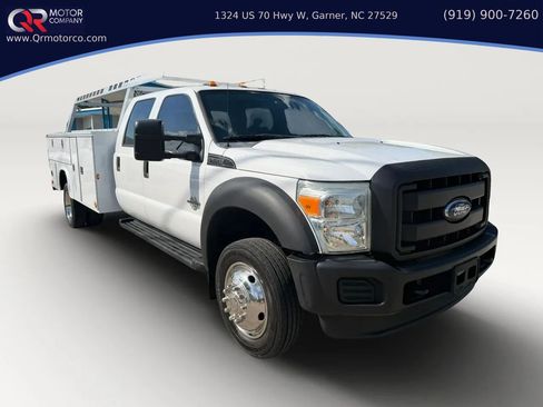Used 2013 Ford F550 2WD Crew Cab Super Duty w/ Payload Upgrade Pkg image 1