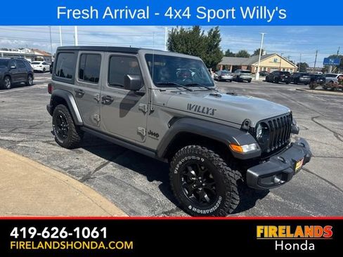 Used 2021 Jeep Wrangler Unlimited Sport AWD/4WD image 7