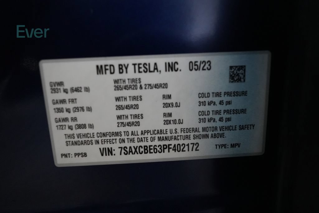Used 2023 Tesla Model X Plaid AWD/4WD image 28
