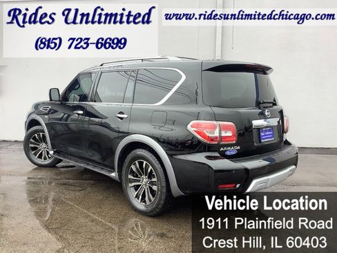 Used 2017 Nissan Armada Platinum w/ Interior Lighting Package image 3