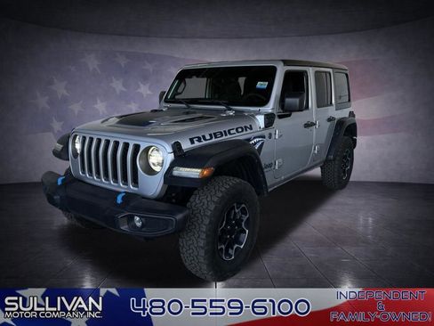 Used 2023 Jeep Wrangler Unlimited Rubicon 4xe image 1