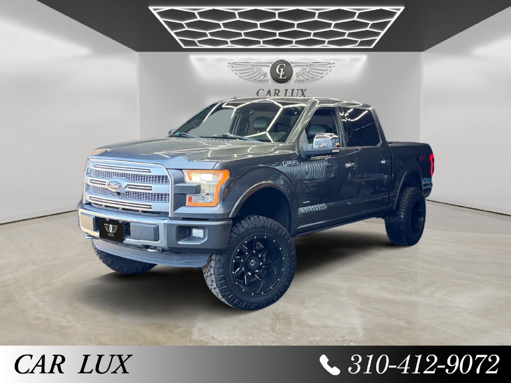 Used 2016 Ford F150 Platinum w/ Equipment Group 701A Luxury AWD/4WD image 1