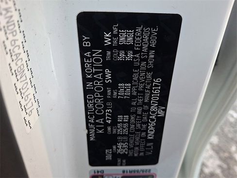 Certified 2022 Kia Sportage Nightfall Edition w/ Nighfall AWD Premium Package image 26