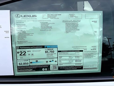 New 2026 Lexus IS 350 F Sport AWD/4WD image 21