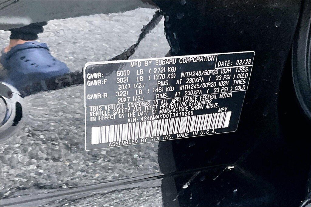 Certified 2026 Subaru Ascent Touring AWD/4WD image 20
