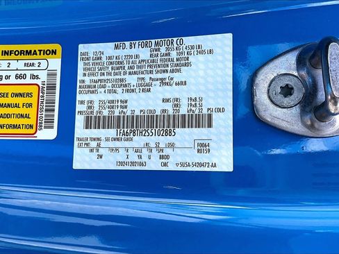 Used 2025 Ford Mustang Coupe RWD image 54