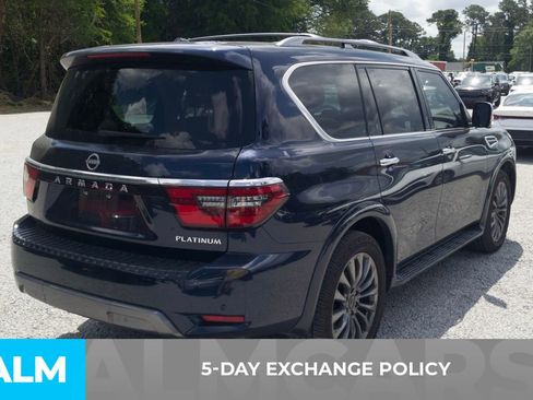 Used 2023 Nissan Armada Platinum w/ Captain's Chairs Package RWD image 3