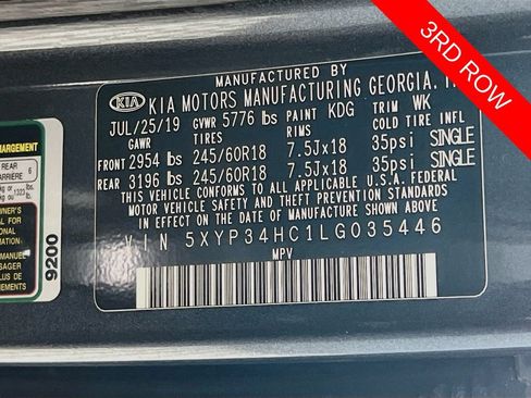 Used 2020 Kia Telluride EX w/ Towing Package FWD image 35