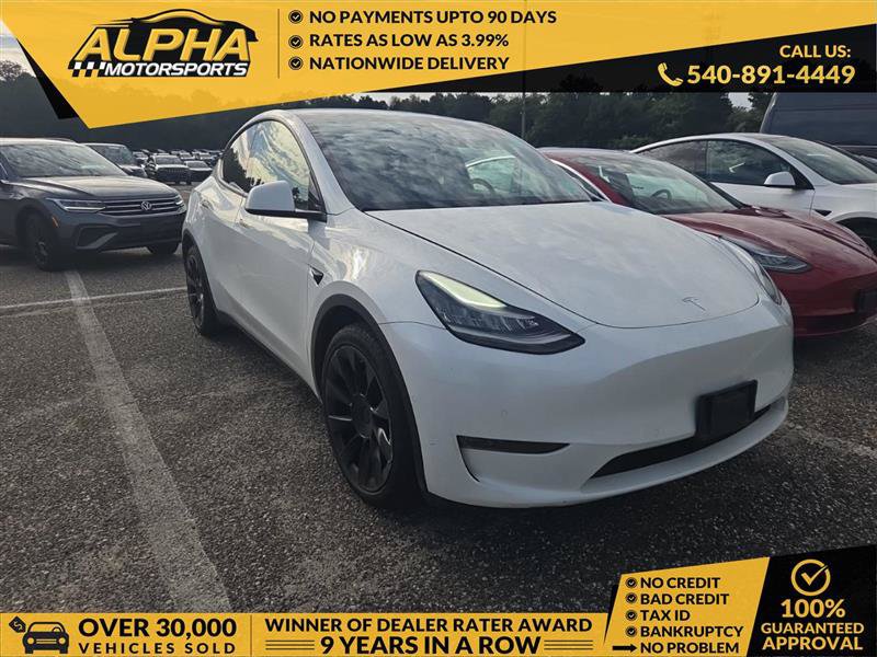 Used 2020 Tesla Model Y Long Range AWD/4WD image 1