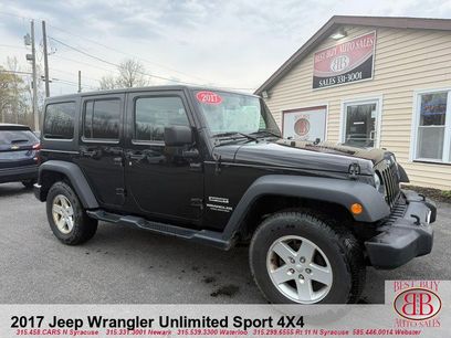 Used 2017 Jeep Wrangler Unlimited Sport w/ Quick Order Package 24S