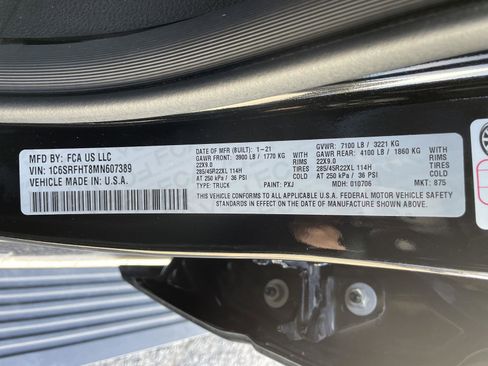 Used 2021 RAM 1500 Limited w/ Night Edition image 13