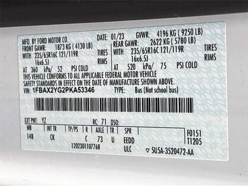 Used 2023 Ford Transit 350 XLT image 32