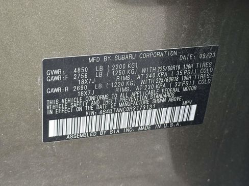 Used 2024 Subaru Outback Limited image 10