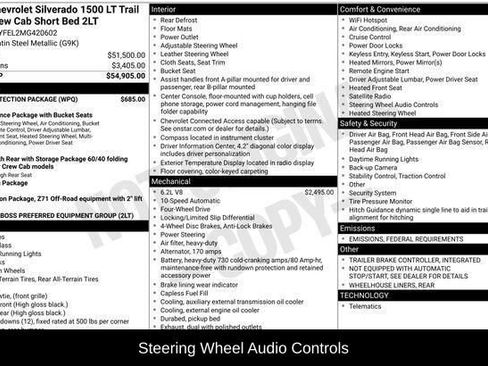 Used 2021 Chevrolet Silverado 1500 LT Trail Boss w/ Bed Protection Package image 11