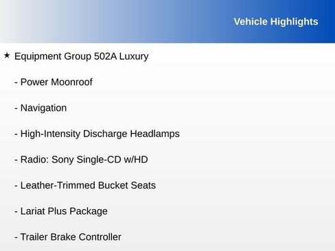 Used 2013 Ford F150 Lariat w/ Luxury Equipment Group RWD image 8