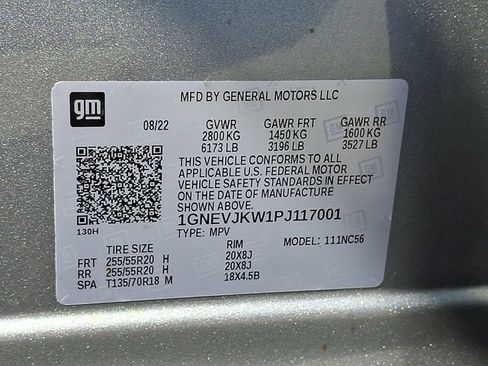 Used 2023 Chevrolet Traverse RS w/ LPO, Floor Liner Package AWD/4WD image 28