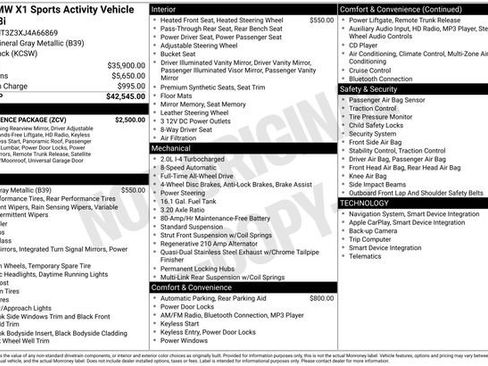 Used 2018 BMW X1 xDrive28i image 2