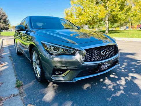 Used 2019 INFINITI Q50 Luxe w/ Essential Package (3.0T Luxe) image 1