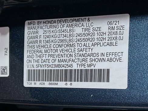 Used 2021 Honda Pilot Special Edition image 27