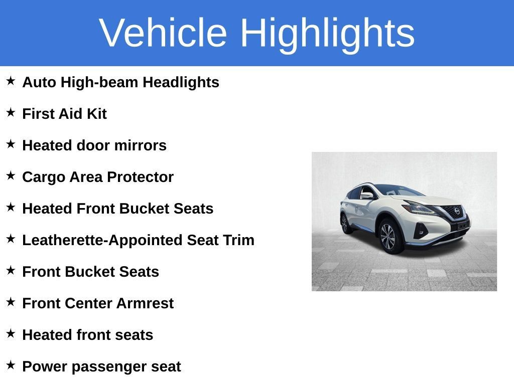 Used 2022 Nissan Murano SV w/ Cargo Package FWD image 4
