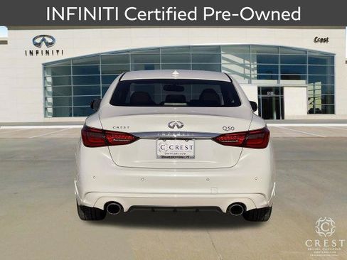 Certified 2023 INFINITI Q50 Luxe w/ Cargo Package RWD image 5