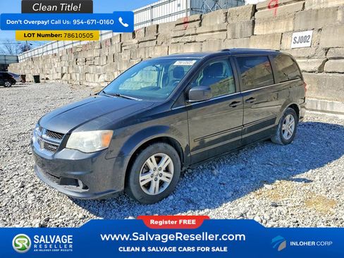 Used 2012 Dodge Grand Caravan Crew w/ Crew Value Pkg image 1