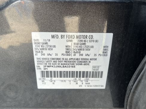 Used 2020 Ford Edge SEL w/ Convenience Package FWD image 5