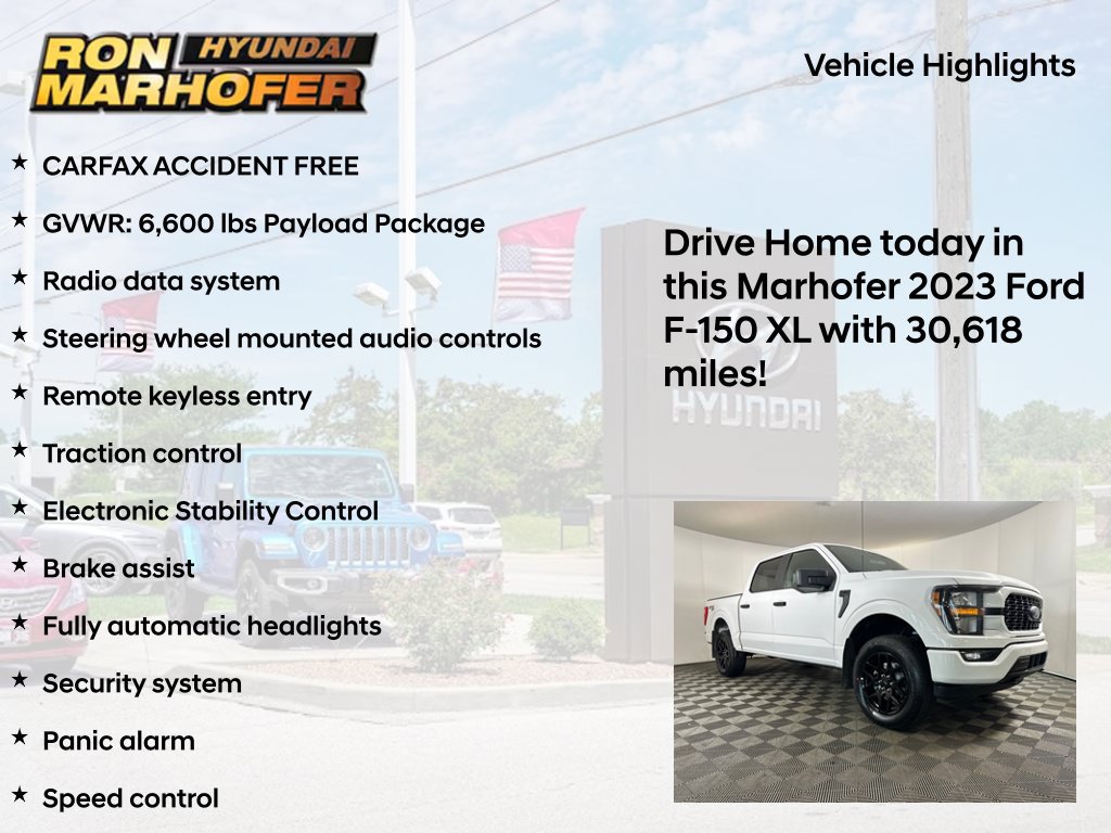 Used 2023 Ford F150 XL w/ Trailer Tow Package AWD/4WD image 14