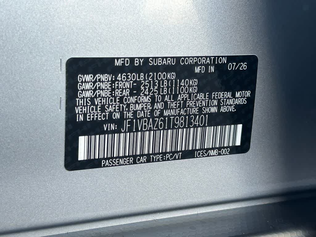 New 2026 Subaru WRX tS AWD/4WD image 21