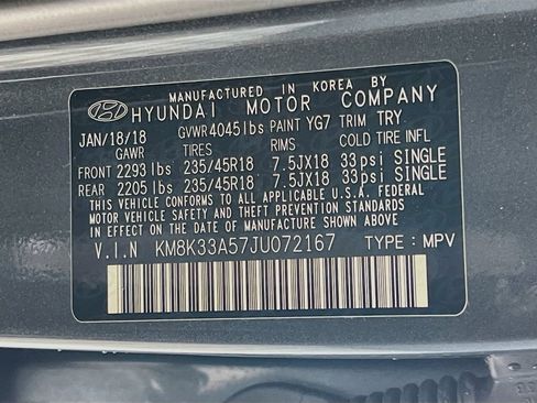 Used 2018 Hyundai Kona Limited FWD image 13